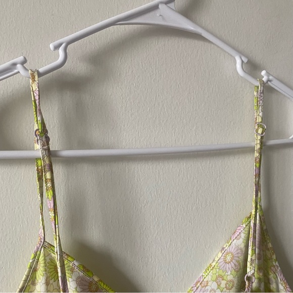 Zara Retro Floral Open Back MIDI Dress - Picture 12 of 12